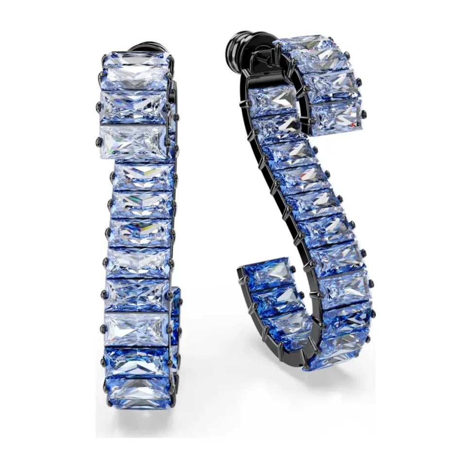 Pendientes Colgantes Matrix Baguette