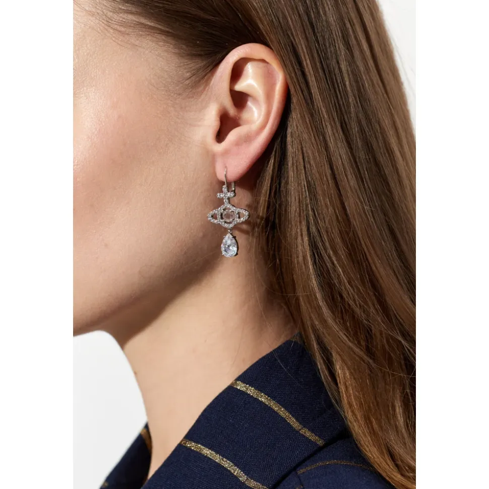 Pendientes con Cristales Brillantes