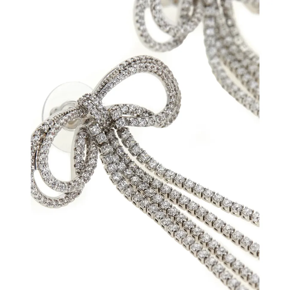 Pendientes Doble Lazo de Cristal