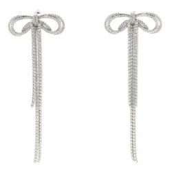 Pendientes Doble Lazo de Cristal