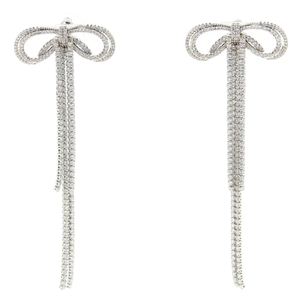 Pendientes Doble Lazo de Cristal