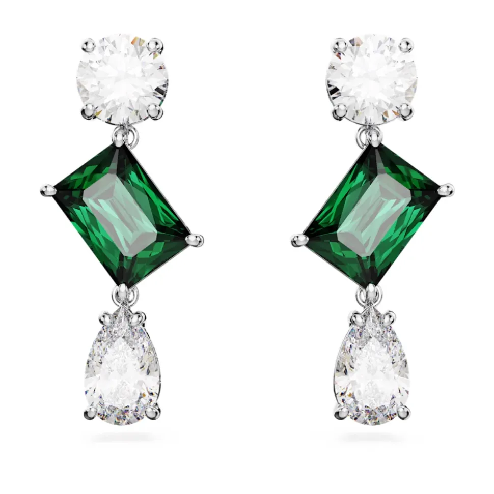 Pendientes Mesmera Zirconia Verde