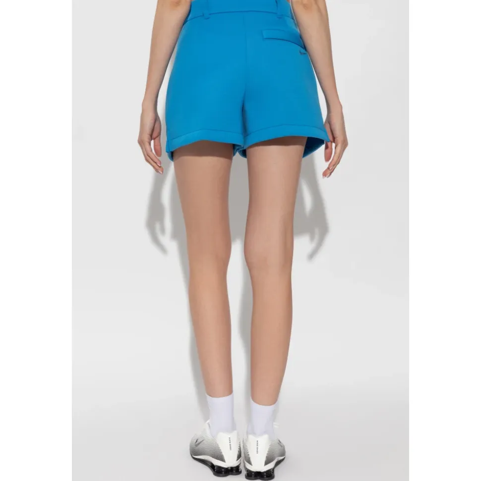 Pre-Game Fleece Loose Mid-Rise Tailored Shorts
