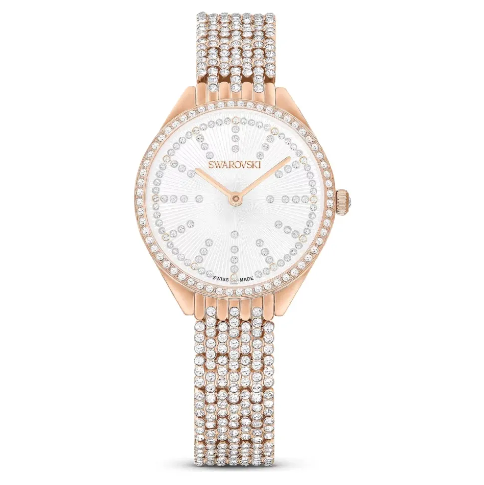 Pulsera Attract Cristal Oro Rosa