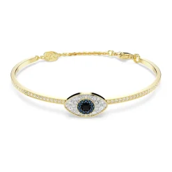 Pulsera de Símbolo en Oro con Cristal