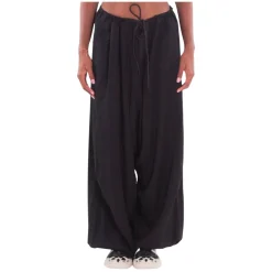 Rayon Twill Wide Pants