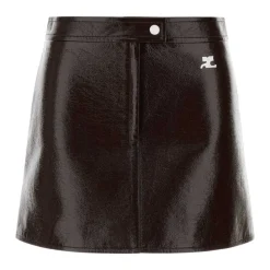 Reedition Vinyl Mini Skirt