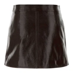 Reedition Vinyl Mini Skirt