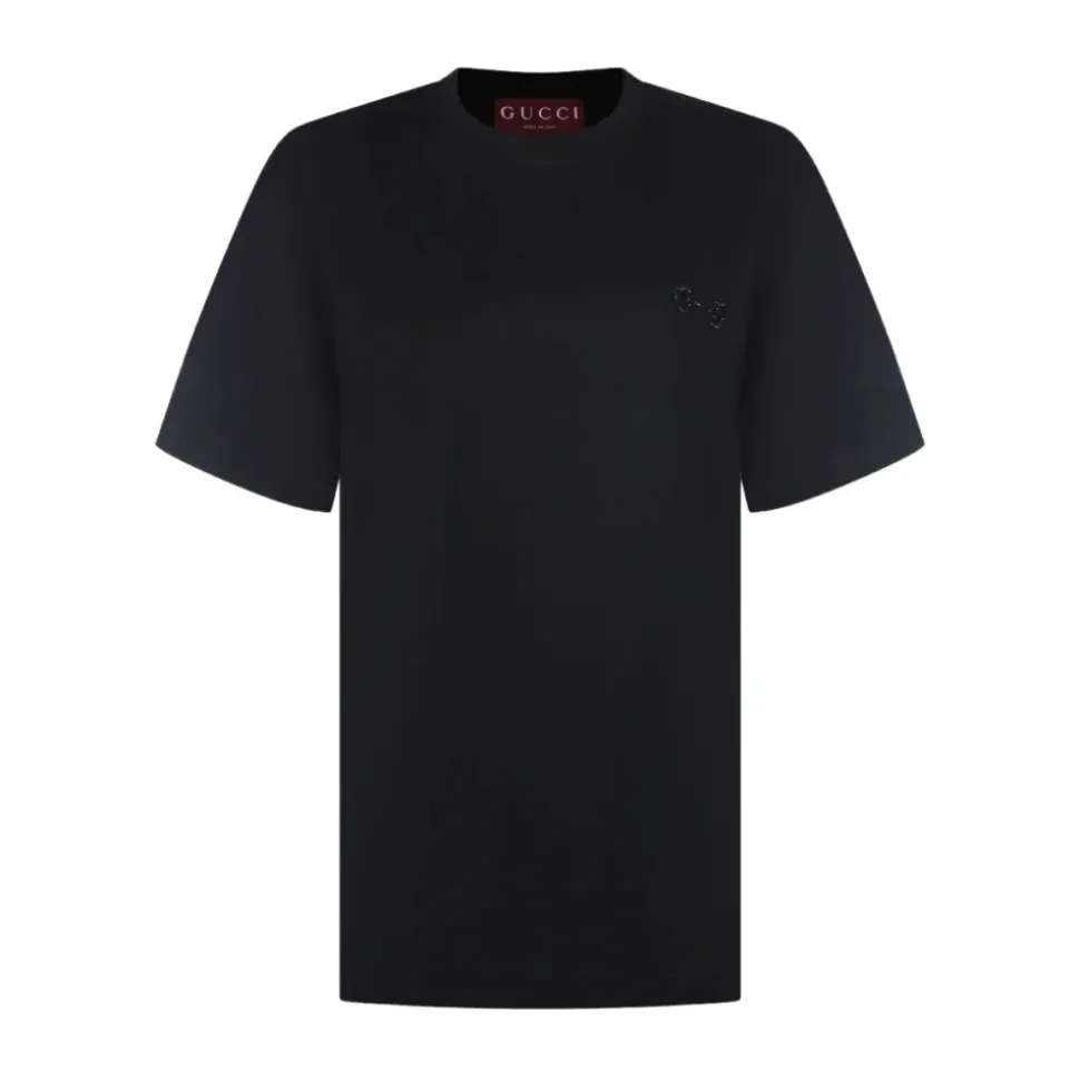 REG T-S CTN JERSEY W/HORSEBIT