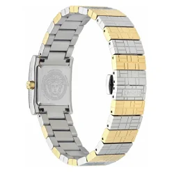 Reloj de Acero Inoxidable Bicolor