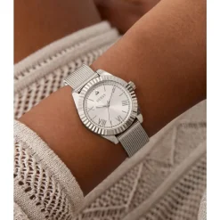 Reloj de pulsera para mujer Plata Mini Luna