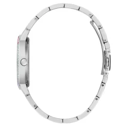 Reloj de pulsera para mujer TRES DE CORAZONES plata 34 mm GW0657L1