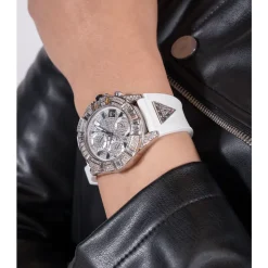 Reloj Multifunción de Mujer Edición Especial 40 Aniversario Blanco Plata GW0814L2
