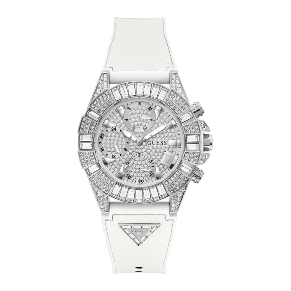 Reloj Multifunción de Mujer Edición Especial 40 Aniversario Blanco Plata GW0814L2