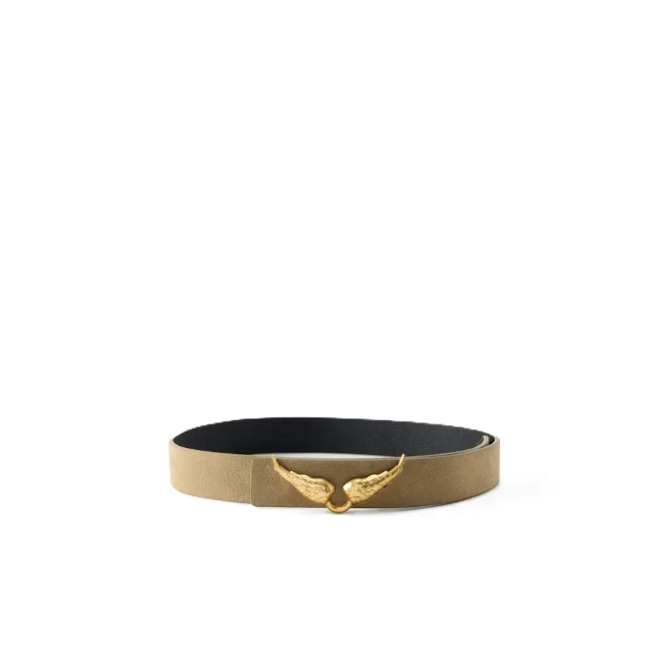 Rock Reversible 30Mm Suede Belt