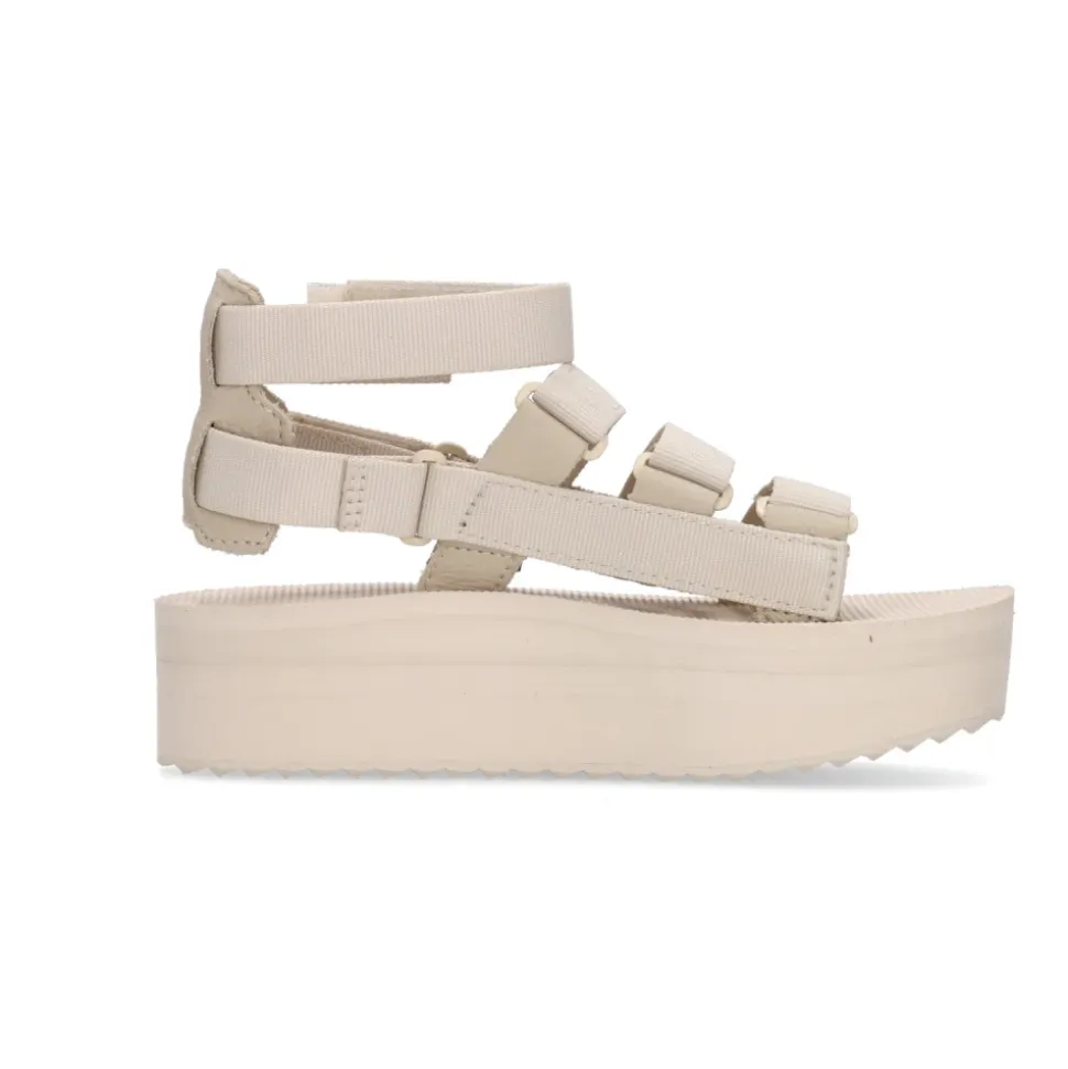 Sandalia Flatform Mevia Birch