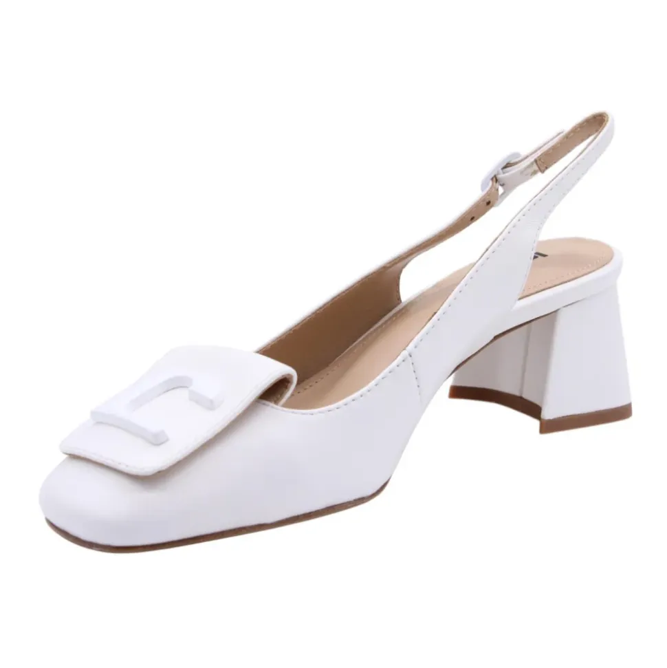 Sandalias Azul con Tira Trasera