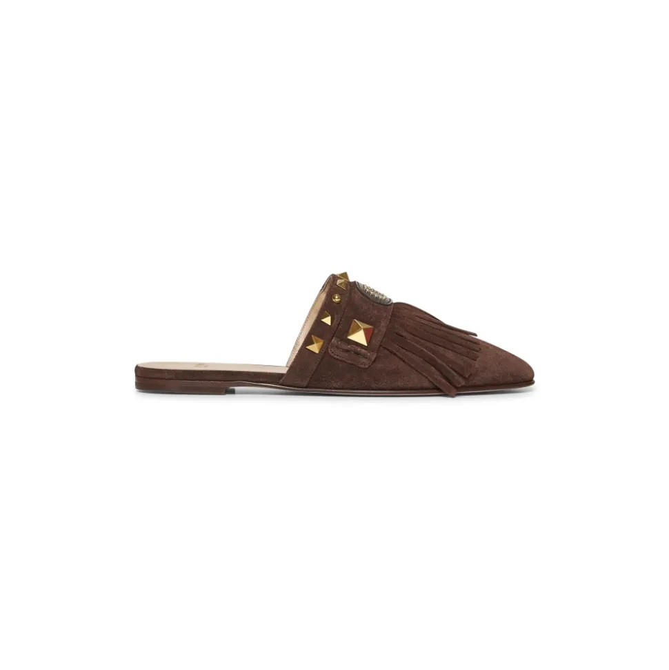 Sandalias con flecos