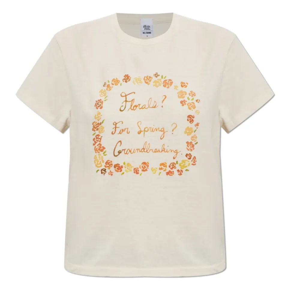 1950s Boxy Tee Florals