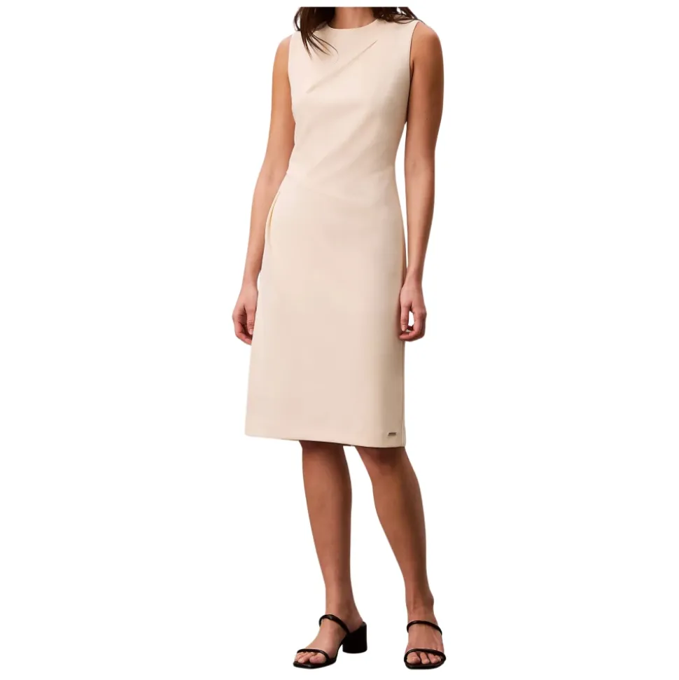 Scuba Crepe Dress