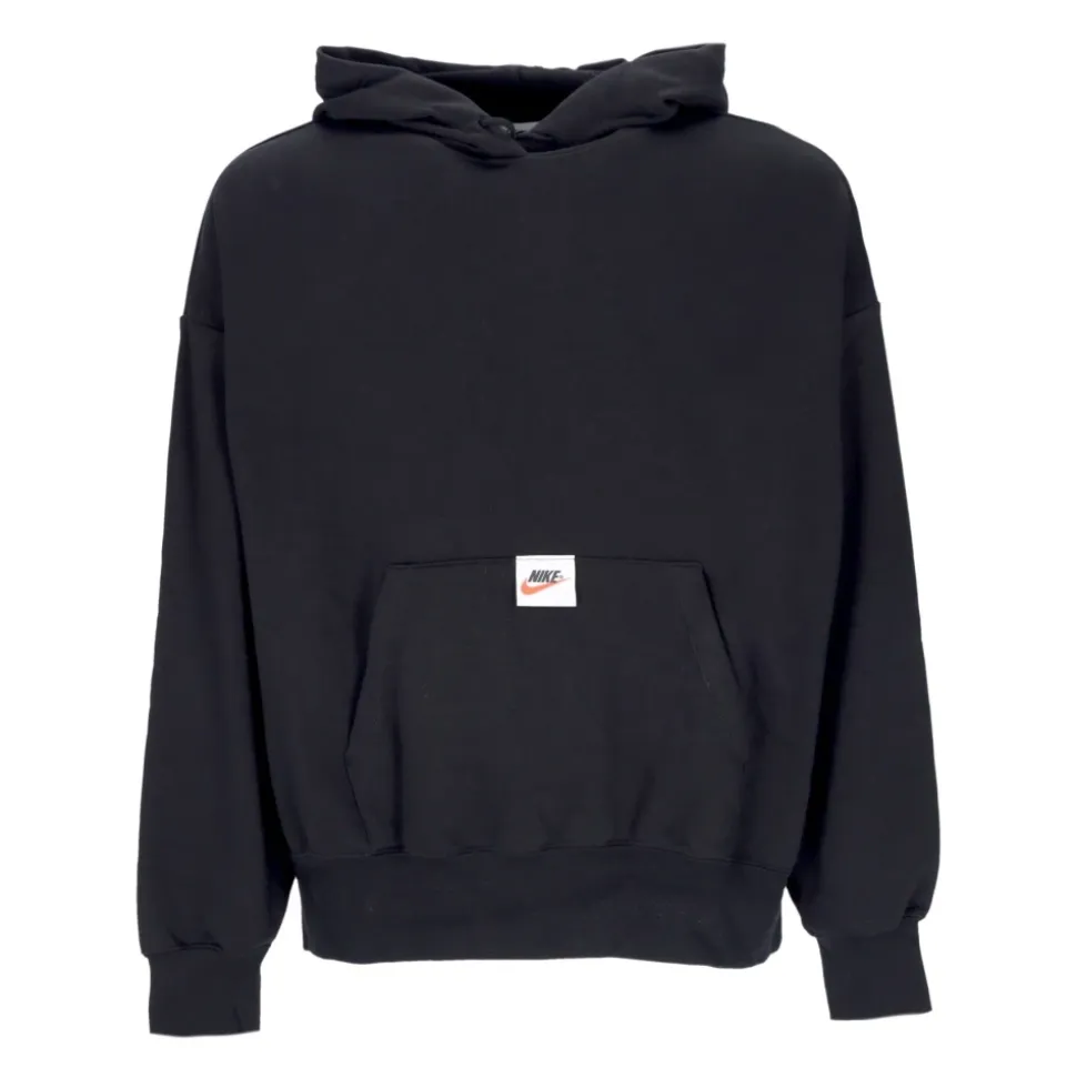 Sportswear Fleece Hoodie Negro/blanco