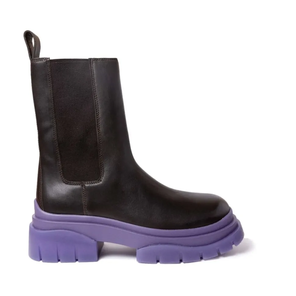 Storm Lace Up Botas de Cuero