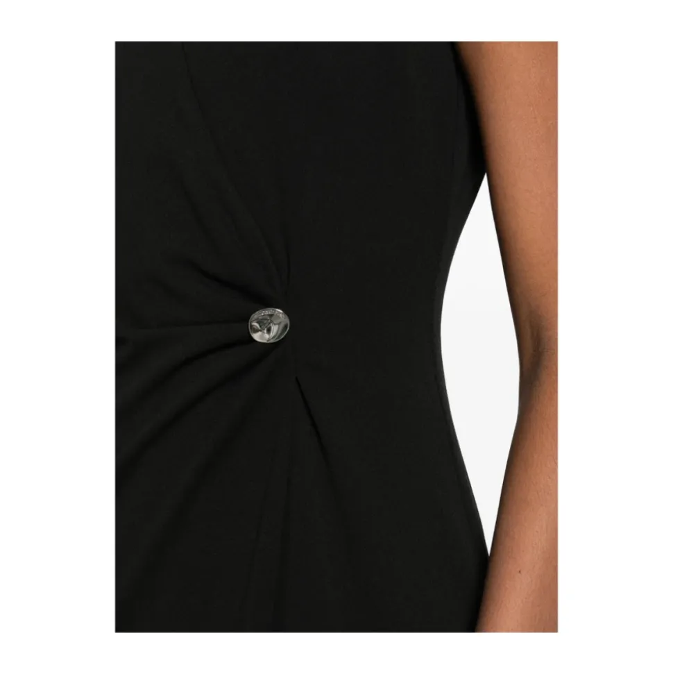 Stretch Crepe Sleeveless Dress