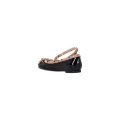 Studded Ballerina Flats