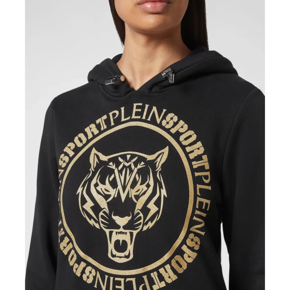 Sudadera con Capucha Tigre