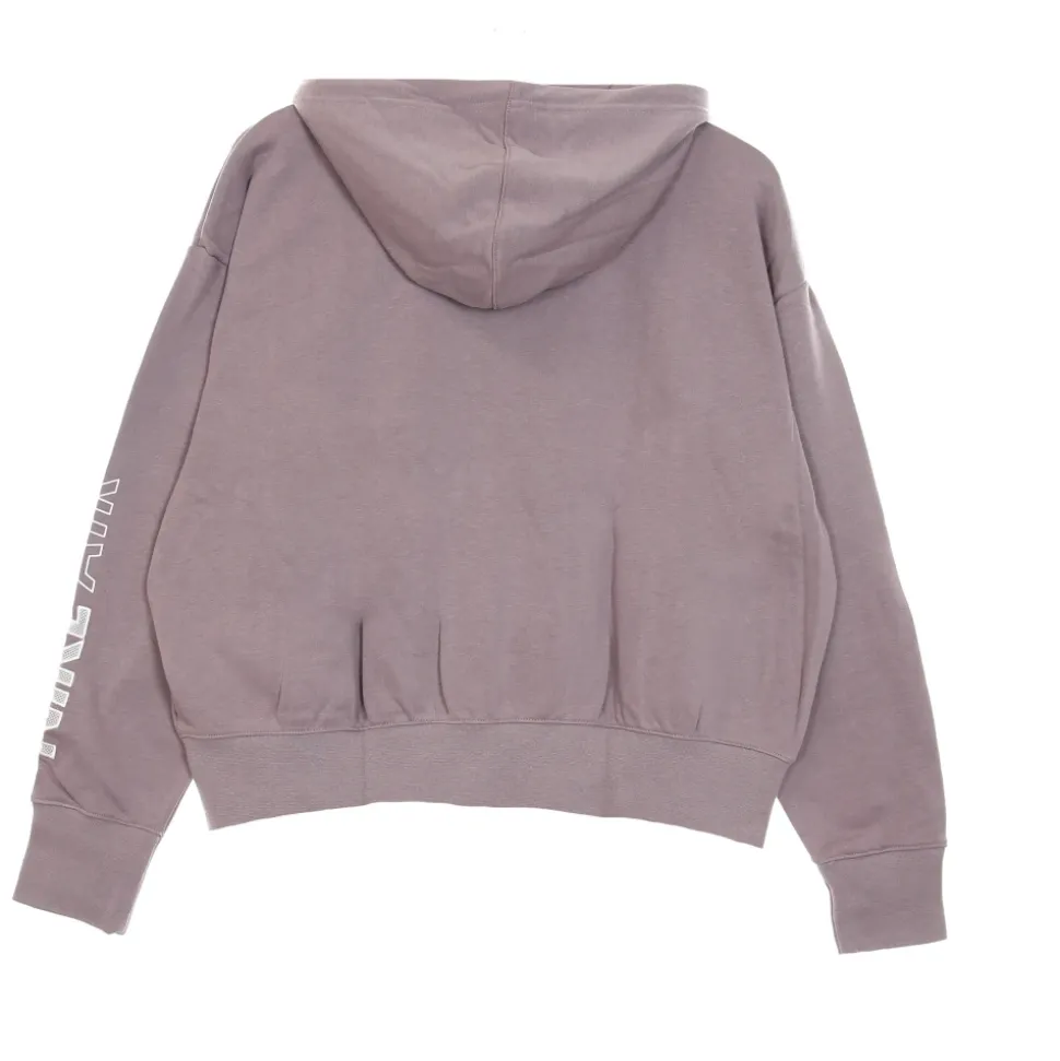 Sudadera con Cremallera Morada Deportiva Air Top