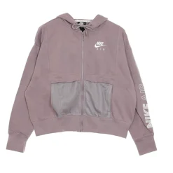 Sudadera con Cremallera Morada Deportiva Air Top