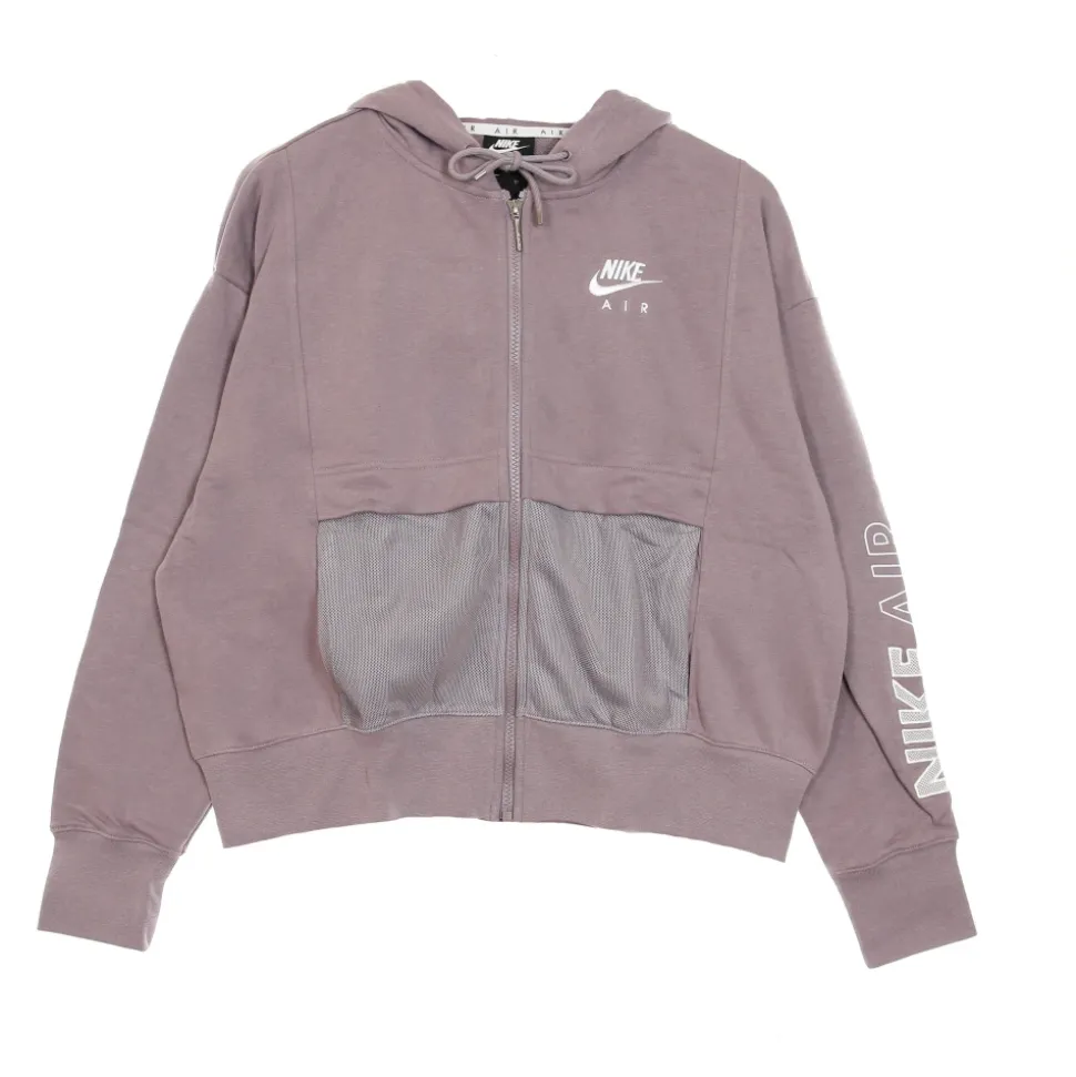 Sudadera con Cremallera Morada Deportiva Air Top