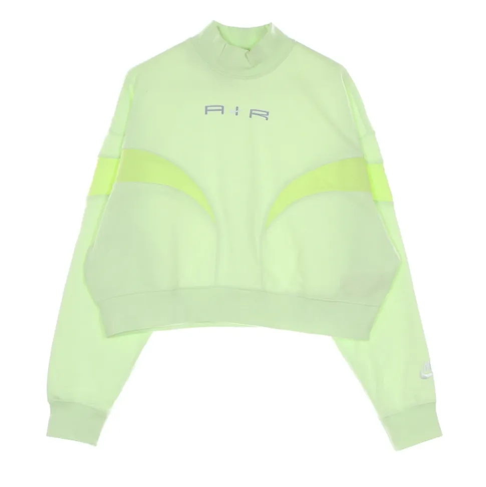 Sudadera con Cuello Mock Air Fleece