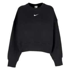 Sudadera con cuello redondo cropped Phoenix Fleece