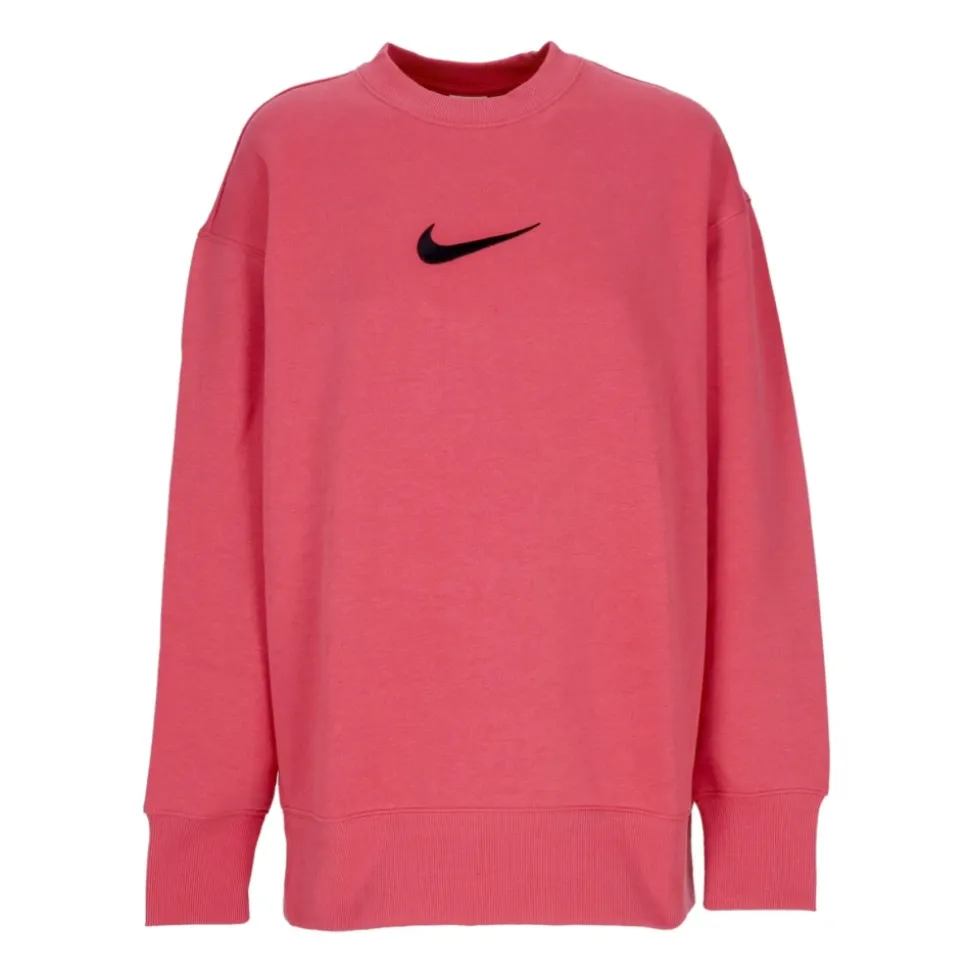 Sudadera con cuello redondo de gran tamaño