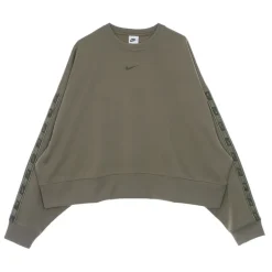Sudadera con cuello redondo de gran tamaño