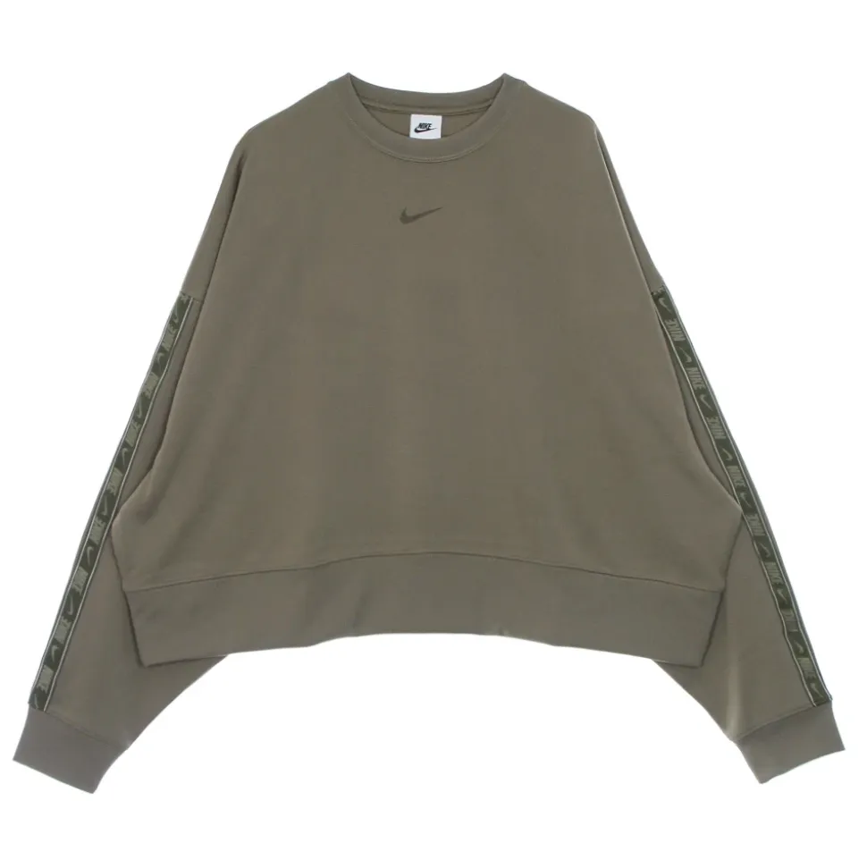 Sudadera con cuello redondo de gran tamaño