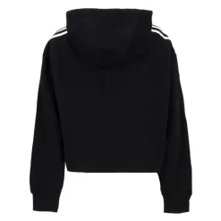 Sudadera Corta con Capucha y Interior de Felpa