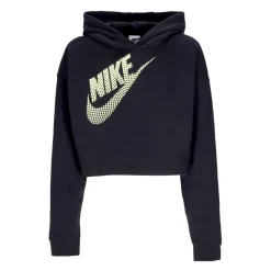 Sudadera corta negra Ropa deportiva de forro polar
