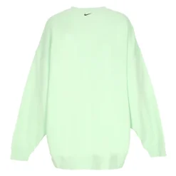 Sudadera Crewneck Verde/Negra con Logo Swoosh