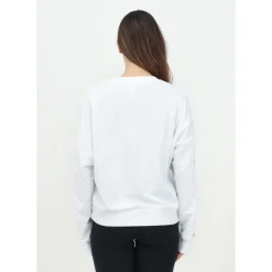 Sudadera de Felpa Francesa con Cuello Redondo y 3 Rayas