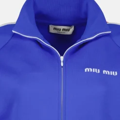 Sudadera Técnica de Hilo con Cremallera