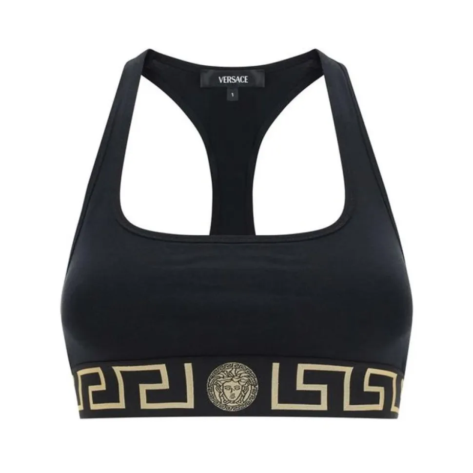 Sujetador deportivo con banda clave estilo Racerback