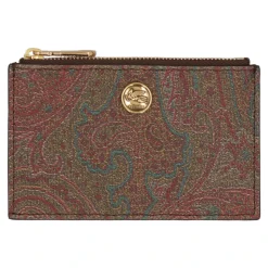 Tarjetero Paisley con Monedero