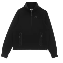 Tech Fleece Sudadera Cuello Alto Negro