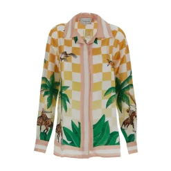 Tennis Club Icon Silk Shirt