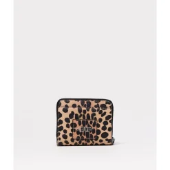 The Mini Compact Wallet Leopardo