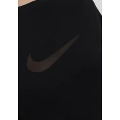 Top de manga corta con logo burnout ajustado