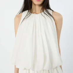 Top de muselina de algodón