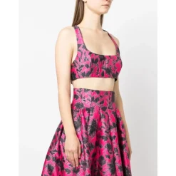 Top Floral Corto